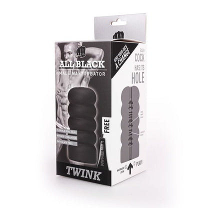 ALL BLACK Masturbador Twink – Diseño Elegante Para Autoexploración Con Confianza