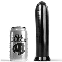 Comprar All Black Dildo Negro 19 Cm – Textura Suave Para Experiencia Placentera-Noxtic