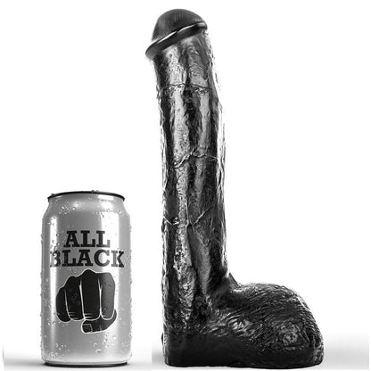 Comprar All Black Pene Realístico Anal 23 Cm – Diseño Con Textura Ondulada Para Estimulación Profunda-Noxtic