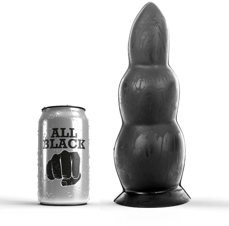 Comprar All Black Plug Anal 23 Cm – Diseño Progresivo Para Mayor Placer-Noxtic