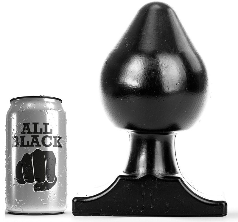 Comprar All Black Anal Plug 19 Cm – Diseño Ergonómico Para Placer Intimo Con Flexibilidad-Noxtic