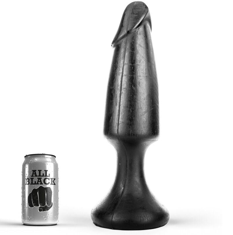 Comprar All Black Plug Anal 35 Cm – Diseño Realista Para Placer Confiado-Noxtic
