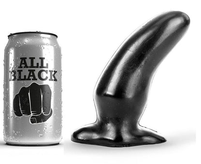 Comprar ALL BLACK Anal Plug 13 Cm – Diseño Curvo Para Estimulación Profunda-Noxtic