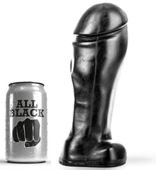 Comprar All Black Dong 22 Cm Punta Ancha – Diseño Sólido Para Usuarios Experimentados-Noxtic