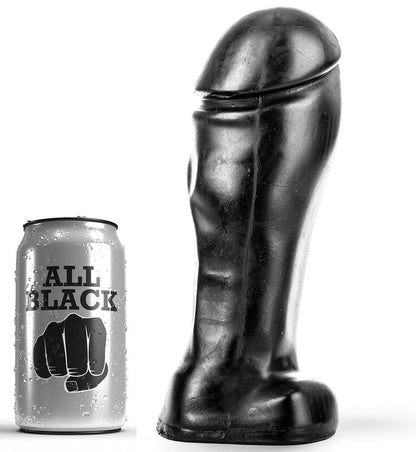Comprar All Black Dong 22 Cm Punta Ancha – Diseño Sólido Para Usuarios Experimentados-Noxtic