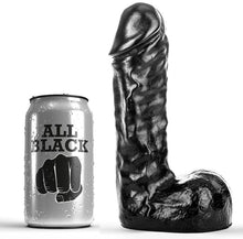 Comprar All Black Dong 19 Cm – Juguete Erótico De PVC Hipoalergénico Para Placer Personal-Noxtic