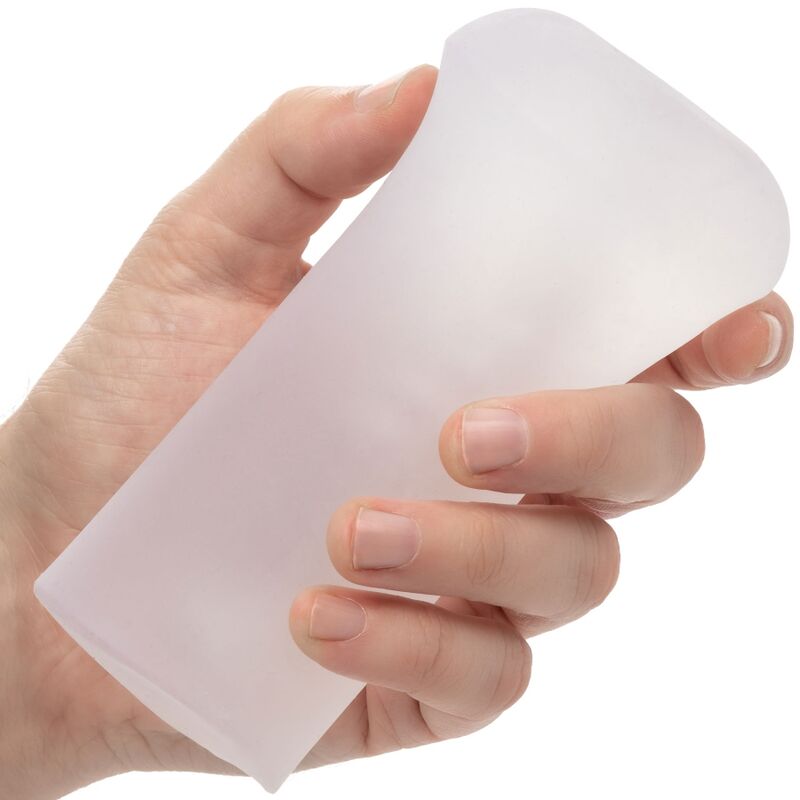 CALEXOTICS Masturbador Boundless Stroker Transparente – Material Realista Para Una Experiencia Sensacional