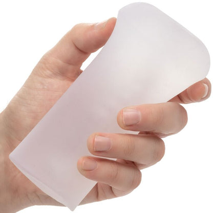 CALEXOTICS Masturbador Boundless Stroker Transparente – Material Realista Para Una Experiencia Sensacional