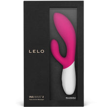 LELO Ina Wave 2 Fucsia – Vibratore ricaricabile con innovativa tecnologia WaveMotion