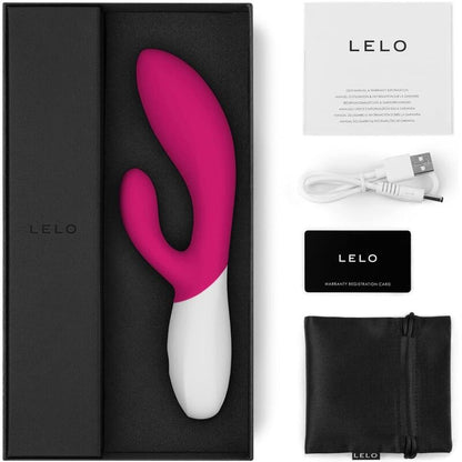 LELO - INA WAVE 2 LUXURY VIBRATOR SPECIAL FUCHSIA MOTION