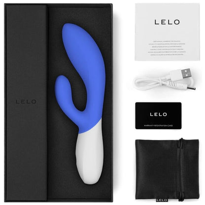 LELO INA Wave 2 Azul – Vibrador Recargable Con Movimiento Especial Para Experiencia Única