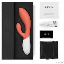 LELO INA 3 Rabbit Coral Vibrator – Stimolatore a doppia azione con design elegante