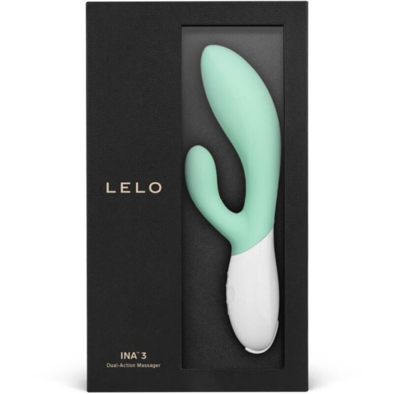 LELO INA 3 Verde – Vibratore Rabbit dal design elegante e motore potente
