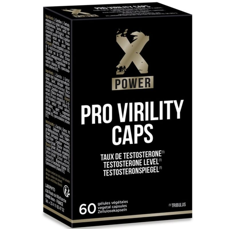 XPOWER - PRO VIRILITY CAPSULAS VITALIDAD Y VIRILIDAD 60 UNIDADES-XPOWER-Noxtic