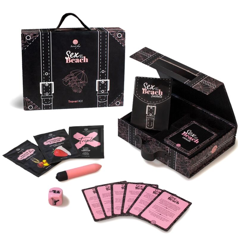 SECRETPLAY - KIT DA VIAGGIO PER IL SESSO IN SPIAGGIA (ES/EN/DE/FR/NL/PT)
