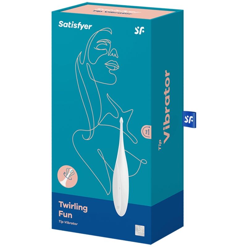 Satisfyer Twirling Fun – Stimolatore a vibrazione circolare per un piacere preciso