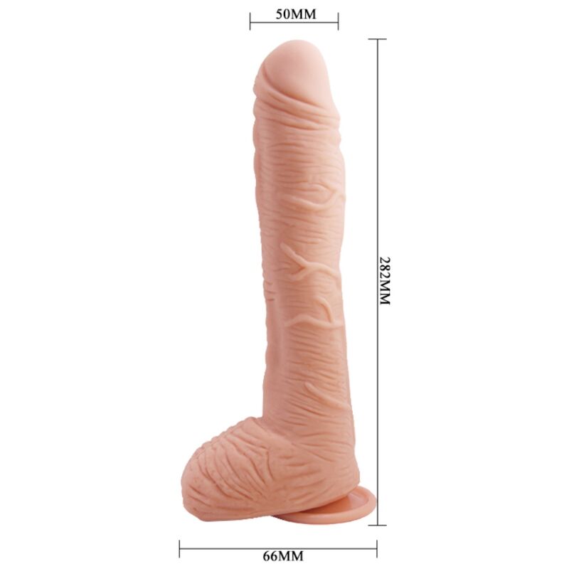 BAILE Alex Dildo Piel Realista 27 Cm – Diseño Ergonómico Para Experiencia Placentera