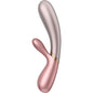 Comprar Satisfyer Hot Lover Vibrador Rosa y Beige – Vibrador Recargable Con Diseño Ergonómico Para Placer Intimo-Noxtic