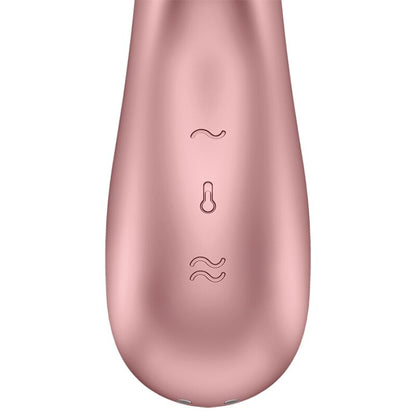 Comprar Satisfyer Hot Lover Vibrador Rosa y Beige – Vibrador Recargable Con Diseño Ergonómico Para Placer Intimo-Noxtic