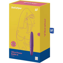 Satisfyer Ultra Power Bullet 6 Morado – Mini Vibrador Discreto Con Diseño Ergonómico