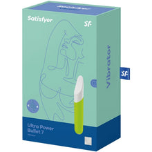 Comprar Satisfyer Ultra Power Bullet 7 Verde – Vibrador Recargable Con Estimulación Profunda-Noxtic