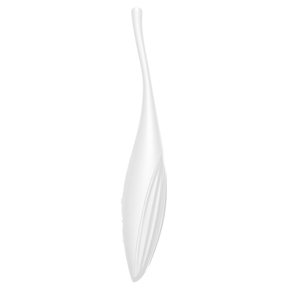 SATISFYER - TWIRLING JOY CLITORIS STIMULATOR WHITE