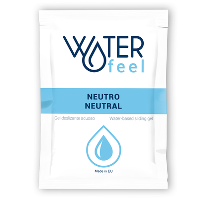 WATERFEEL Gel Deslizante Base Agua Neutro 6 ML – Suavidad Sedosa Para Una Experiencia Placentera