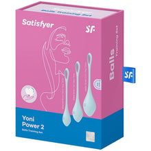 SATISFYER - YONI POWER 2 BLUE TRAINING KIT