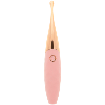 OHMAMA - RECHARGEABLE CLITORIS STIMULATOR 36 MODES PINK-PINKGOLD
