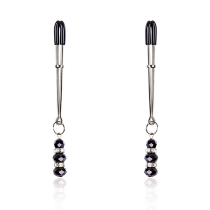 OHMAMA FETISH - NIPPLE CLAMPS WITH GLASS STONES