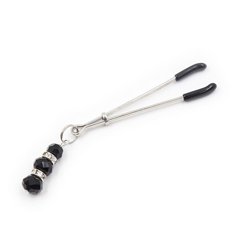 OHMAMA FETISH - NIPPLE CLAMPS WITH GLASS STONES