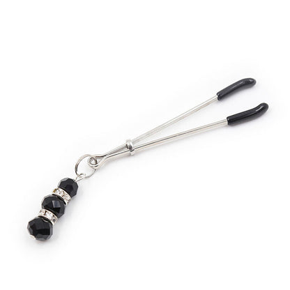 OHMAMA FETISH - NIPPLE CLAMPS WITH GLASS STONES