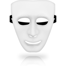 Comprar OHMAMA Máscara Blanca Talla Única – Diseño Elegante Para Aumentar El Misterio En Tus Juegos-Noxtic