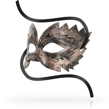 Maschera antiappannamento in rame in stile veneziano OHMAMA: il design elegante aggiunge mistero e stile