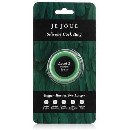 Comprar JE JOUE Anillo Silicona Verde – Estrangulamiento Medio Para Placer Controlado-Noxtic