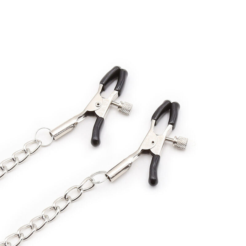 Bavaglio ad anello OHMAMA con catene – Design elegante per la stimolazione sensuale