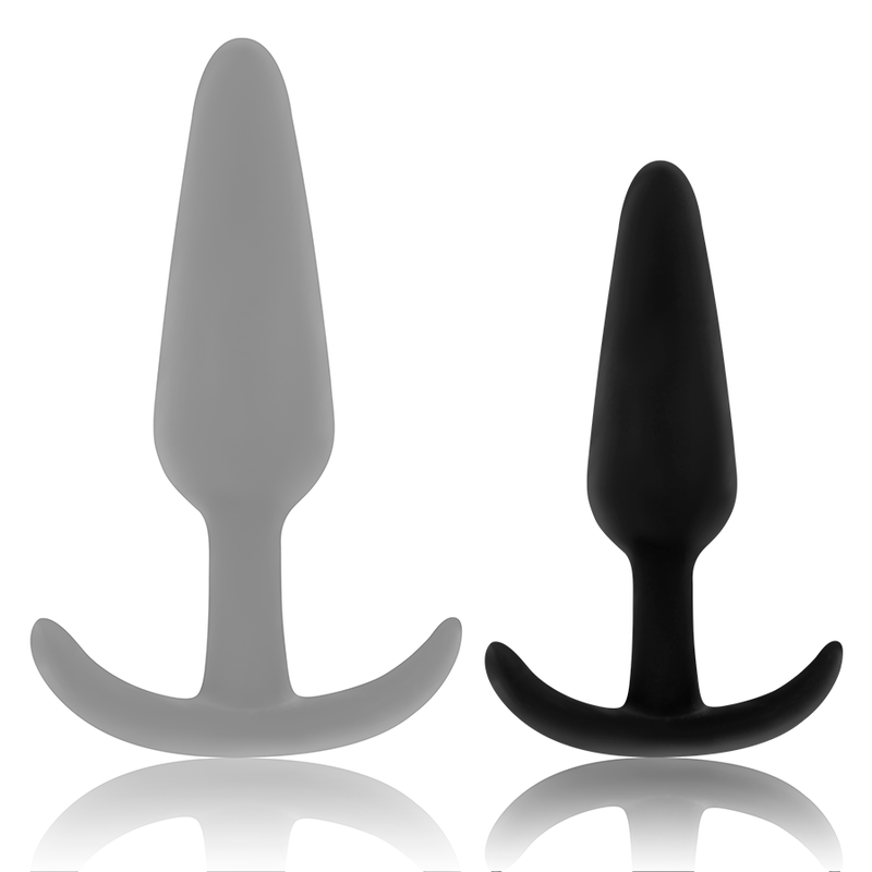 OHMAMA Plug Anal Silicona Con Asa Pequeño – Juguete Erótico Hipoalergénico Para Comodidad Y Placer