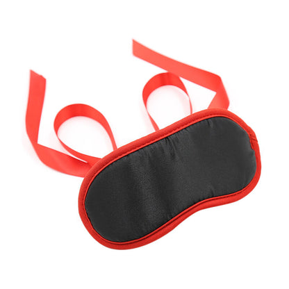 OHMAMA - FETISH NEGRO BORDES ROJOS-OHMAMA MASKS-Noxtic