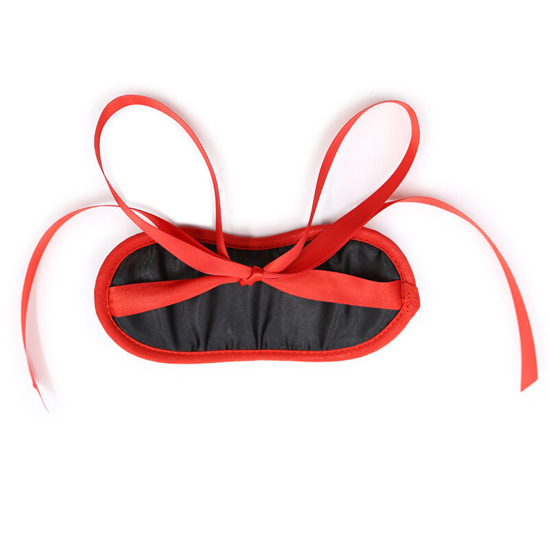 OHMAMA - FETISH NEGRO BORDES ROJOS-OHMAMA MASKS-Noxtic