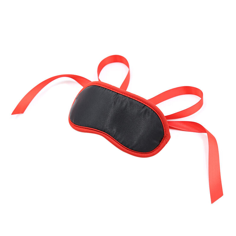 OHMAMA - FETISH NEGRO BORDES ROJOS-OHMAMA MASKS-Noxtic