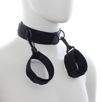 OHMAMA Esposas Y Collar De Nylon – Accesorios Para Juegos De Placer Con Diseño Confortable