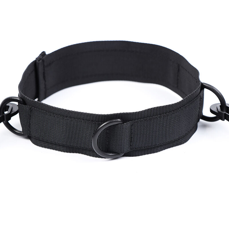 OHMAMA Esposas Y Collar De Nylon – Accesorios Para Juegos De Placer Con Diseño Confortable