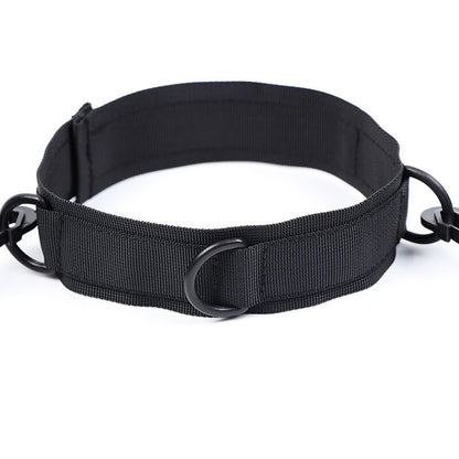 OHMAMA Esposas Y Collar De Nylon – Accesorios Para Juegos De Placer Con Diseño Confortable
