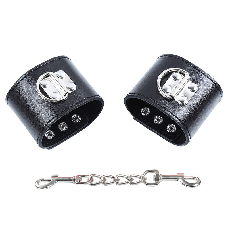 OHMAMA Fetish Restricciones Muñeca Con Broche De Metal – Diseño Elegante Para Explorar Nuevas Sensaciones