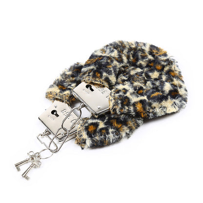 Manette in metallo OHMAMA FETISH con pelo di tigre – Design divertente per esplorare nuove sensazioni