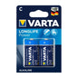 VARTA - LONGLIFE POWER PILA ALCALINA C LR14 BLISTER*2-VARTA-Noxtic