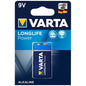 VARTA - LONGLIFE POWER PILA ALCALINA 9V LR61 BLISTER*1-VARTA-Noxtic