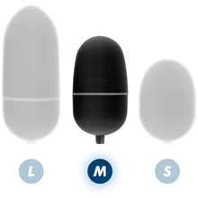 ONLINE Huevo Vibrador Control Remoto M Negro – Estimulador Discreto Con Diseño Moderno Para Placer Compartido