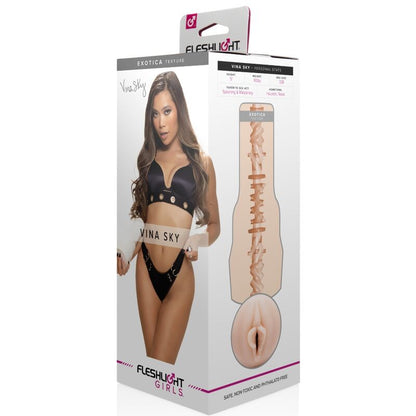Fleshlight Girls Vina Sky Exotic – Esperienza di autoesplorazione realistica con un design affidabile