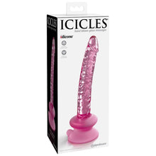 Dildo in vetro ICICLES N 86 con ventosa – Design elegante per esperienze uniche